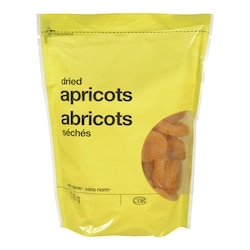 Sans Nom Abricots séchés  500 g, 1,90 $/100g