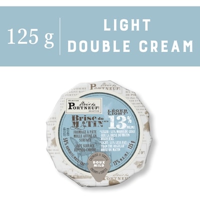Alexis Portneuf Brise du Matin Light Cheese 125 g, $5.60/100g