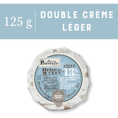 Alexis de Portneuf Fromage Brise du Matin léger 125 g, 5,60 $/100g