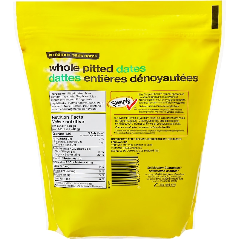 Whole Pitted Dates Club Size