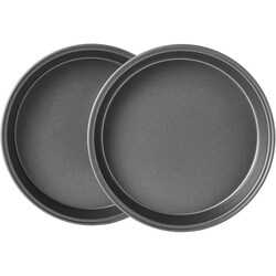 Everyday Essentials Non-Stick Carbon Steel 9-in Round Cake Pans
