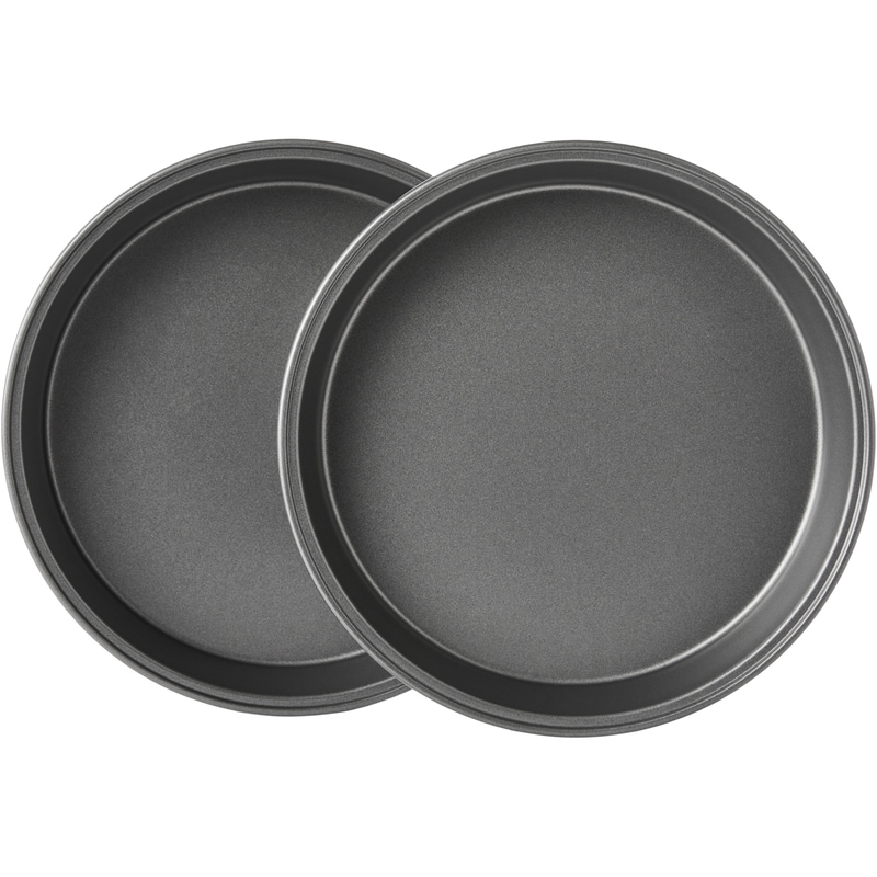 Non-Stick Carbon Steel 9-in Round Cake Pans 2-Pack