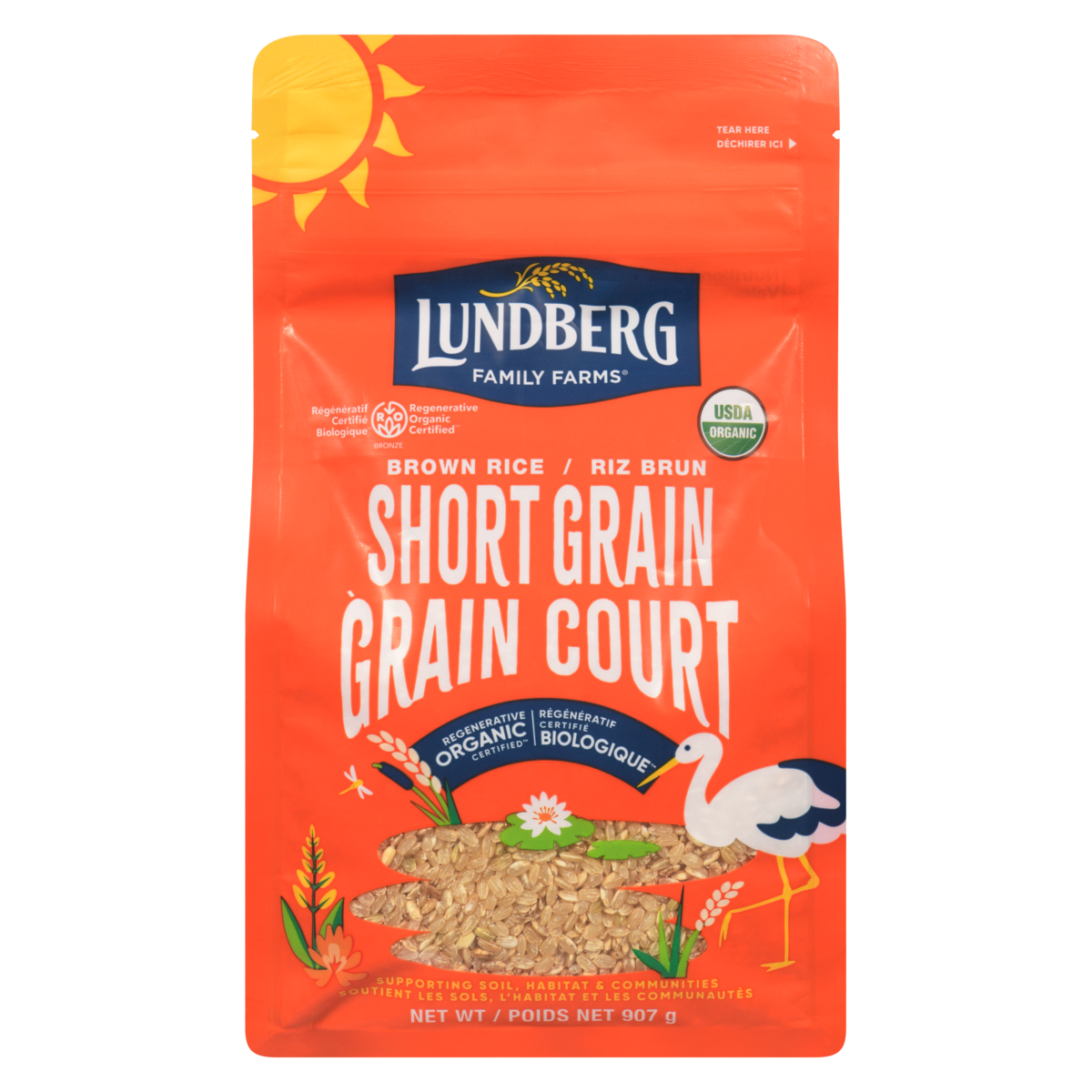 Lundberg Family Farms Organic Rice Short Grain Brown