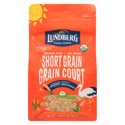 Lundberg Organic Brown Short Grain Rice 907 g, $1.16/100g