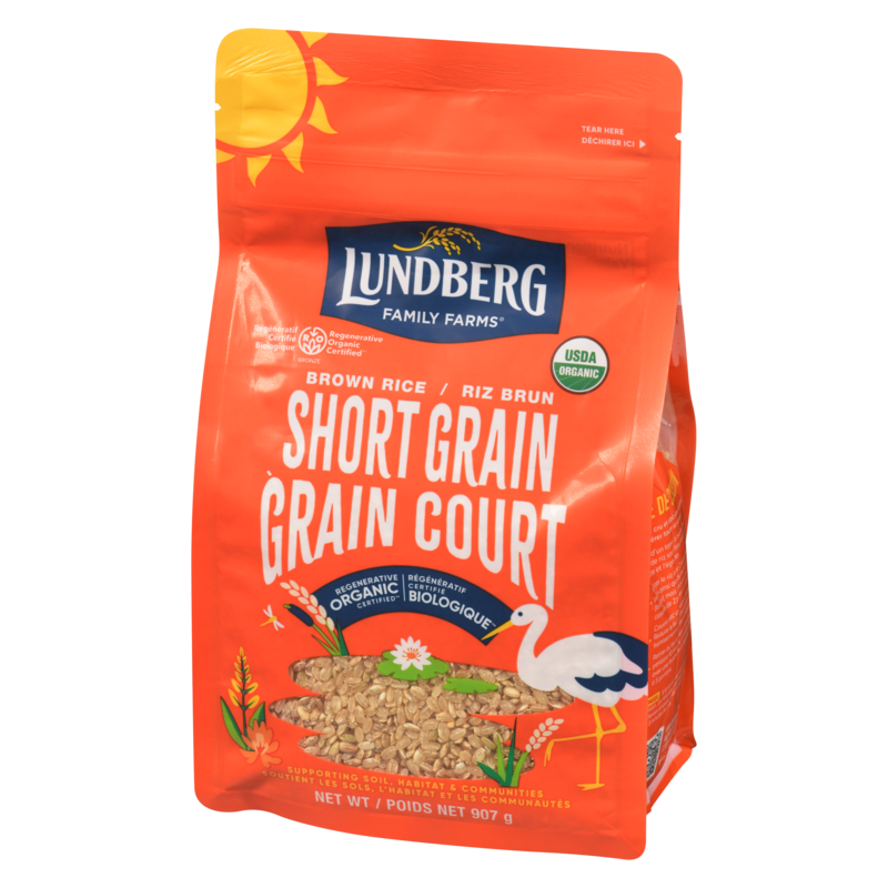 Organic Brown Short Grain Rice