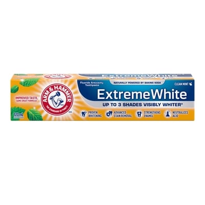 Arm & Hammer Advance White Extreme Whitening Toothpaste 120 ml, $2.08/100ml