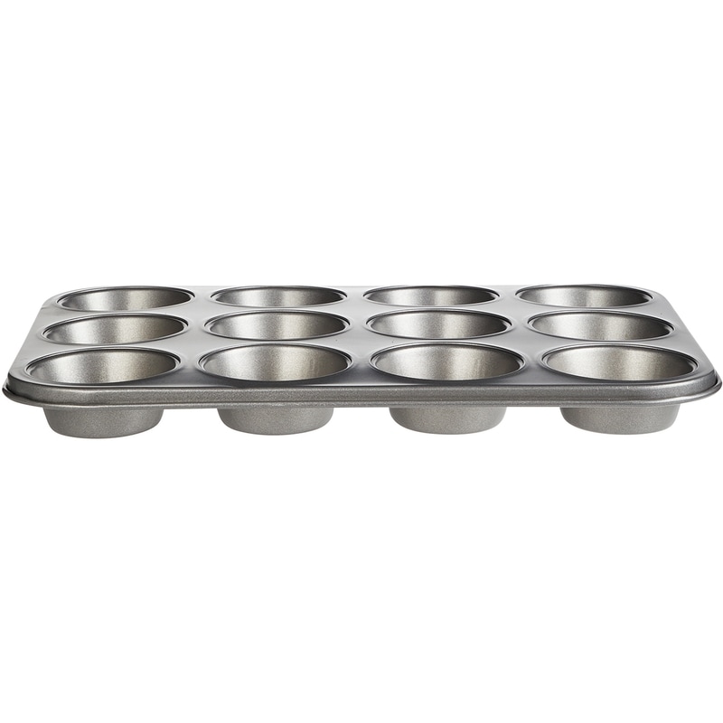 Non-Stick Carbon Steel 12 Cup Muffin Pan