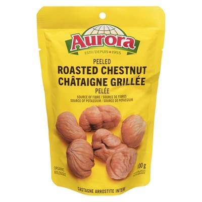 Aurora Châtaignes rôties 100 g, 3,50 $/100g
