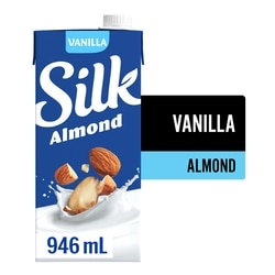 Silk Almond Milk Alternative, Vanilla, Dairy Free, Shelf Stable 946 ml, $0.40/100ml