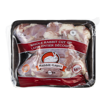 null Lapin tranché et surgelé 26,87 $/1kg 12,19 $/1lb