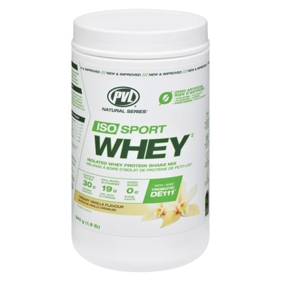 PVL Essentials Undenatured Isolated Whey Protein Creamy Vanilla 908 g, $6.61/100g