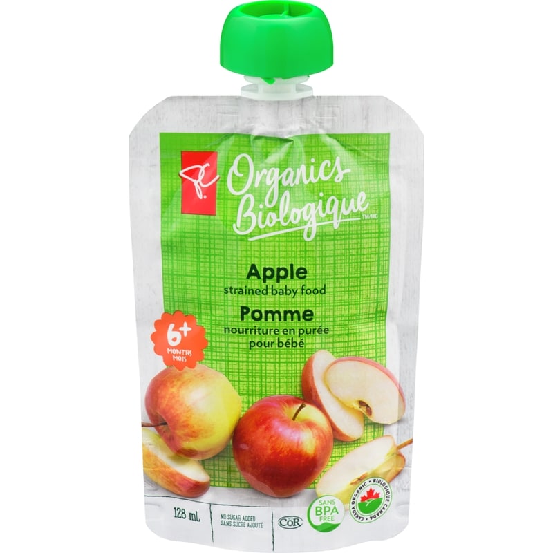 Apple Strained Baby Food