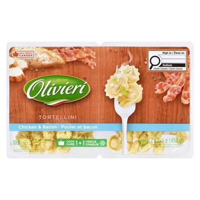 Olivieri Chicken & Bacon Tortellini 450 g, $1.73/100g