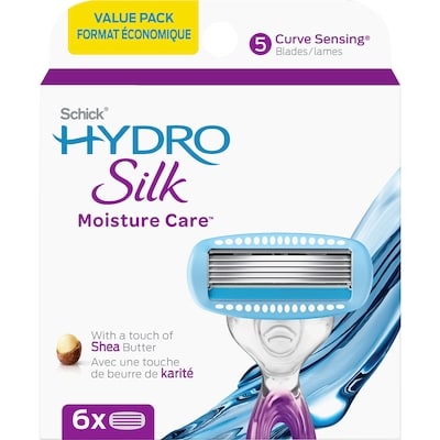 Schick Hydro Silk Women’s Razor Refills, 6 count 1 ea, $29.99/1ea