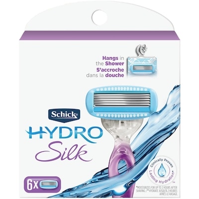 Schick Cartouches de lames Schick Hydro Silk pour femmes, 6u 1 ea, 29,99 $/1ch