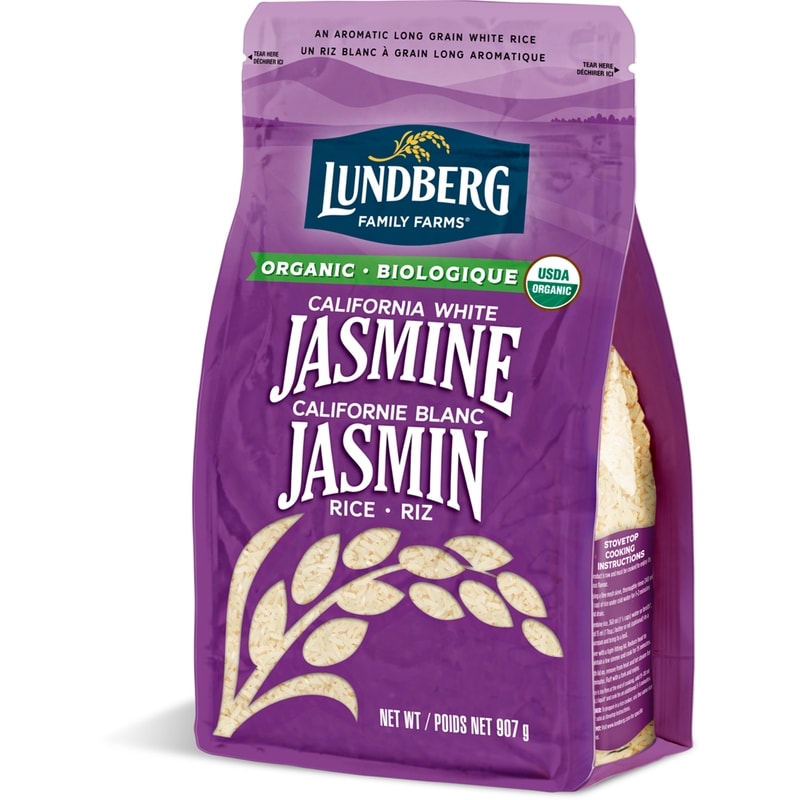 Organic California White Jasmine Rice