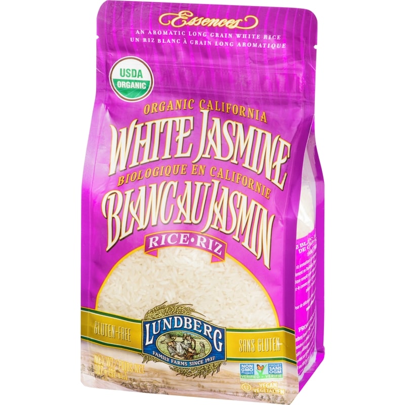 Organic California White Jasmine Rice