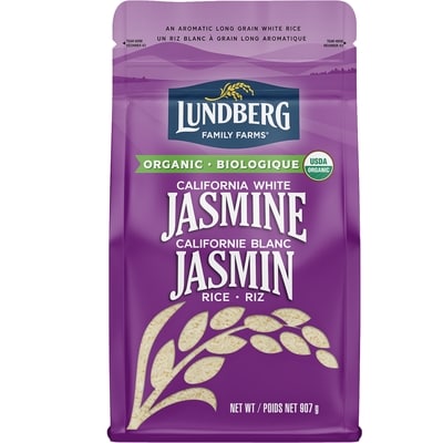 Lundberg Biologique Californie Blanc Jasmine Riz 907 g, 1,92 $/100g