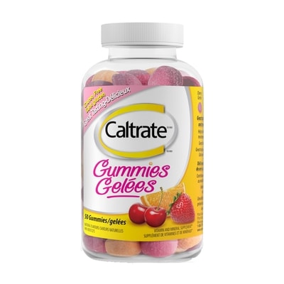 Caltrate Vitamines gélifiées 50 ea, 0,28 $/1ch