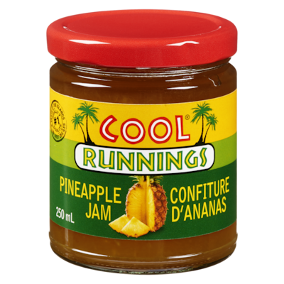 Cool Runnings Runnings Pineapple Jam     250 ml, $1.40/100ml