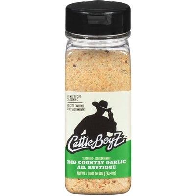 CattleBoyz Big Country Garlic Seasoning 380 g, $2.10/100g