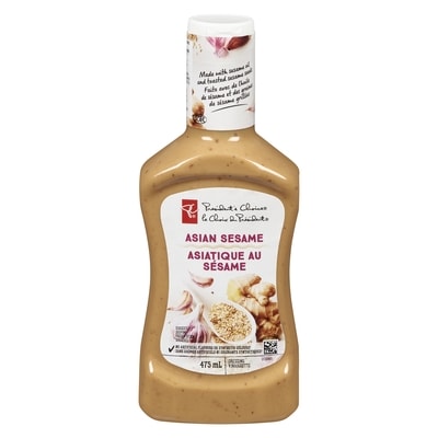 President's Choice Asian Sesame Dressing 475 ml, $0.84/100ml