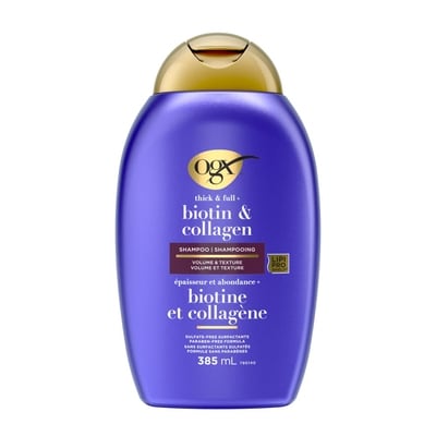 Ogx Thick & Full + Biotin & Collagen Volumizing Shampoo 385 ml, $3.11/100ml