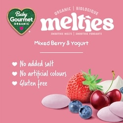 Baby Gourmet Melties Mixed Berry & Yogurt - 23 g | Maxi