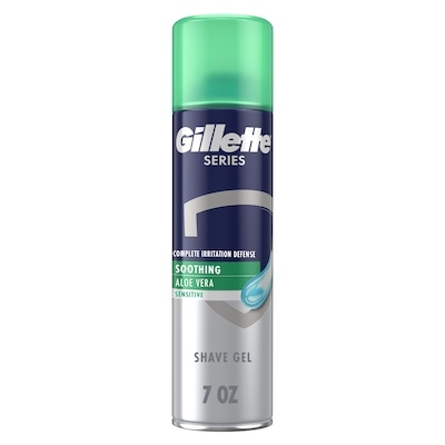 Gillette Series Shave Gel Sensitive With Aloe 198 g, $2.52/100g