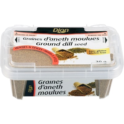 Dion Herbes & épices graines d'aneth moulues 30 g, 8,30 $/100g
