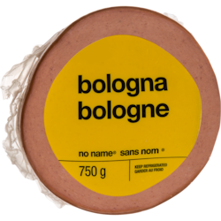 No Name Bologna 750 g, $10.67/1kg $1.07/100g