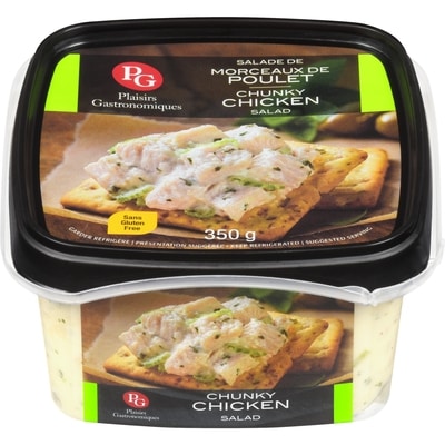 Plaisirs Chunky chicken salad spread 350 g, $2.51/100g