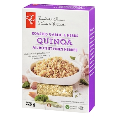 Quinoa à l'ail rôti et aux fines herbes