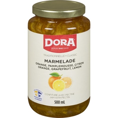 Dora Dora Confiture avec Pectine Marmelade 500 ml, 0,90 $/100ml