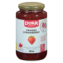 Dora Dora Tartinade Fraises Legere 500 ml, 0,80 $/100ml