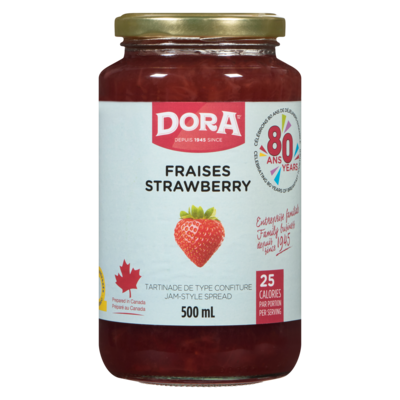 Dora Tartinade Fraises Legere