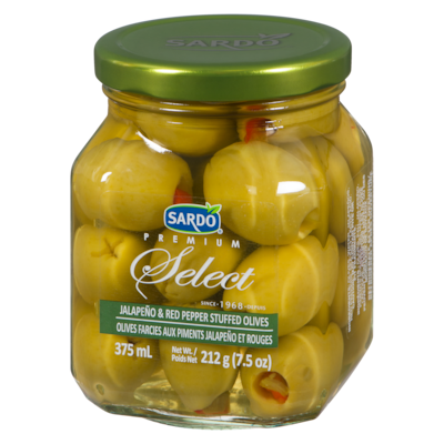 Jalapeno & Red Pepper Stuffed Olives