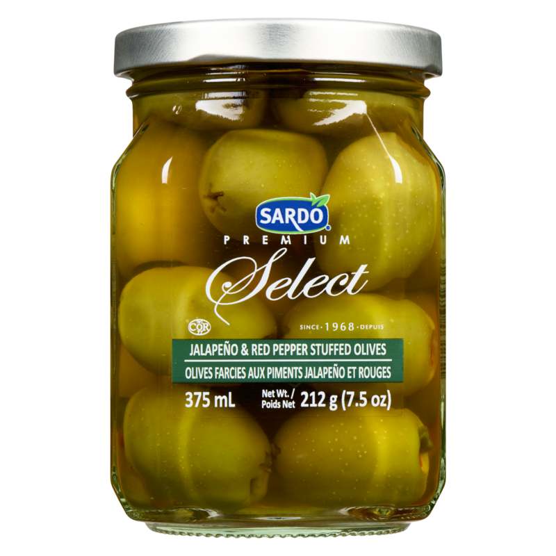 Jalapeno & Red Pepper Stuffed Olives