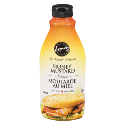 Lynch Sauce au miel et à l’ail 375 ml, 1,86 $/100ml