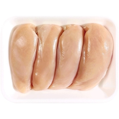 null Chicken Breasts, Bone-in, Skinless, Club Pack $14.30/1kg $6.49/1lb