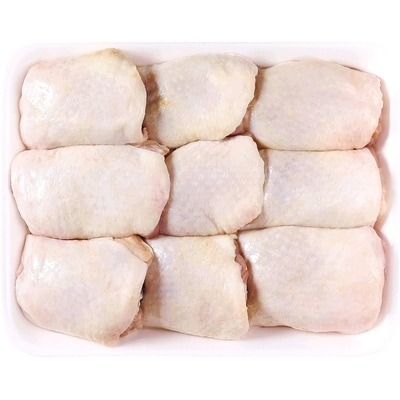 null Chicken Thigh, Bone-in, Skin-on, Club Pack $8.80/1kg $3.99/1lb