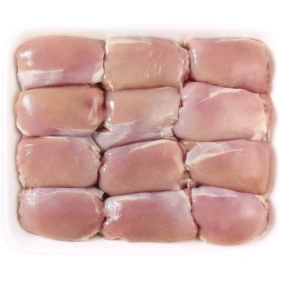 null Chicken Thigh, Boneless, Skinless, Club Pack $16.07/1kg $7.29/1lb