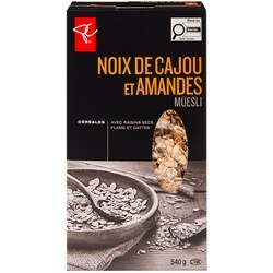 PC Black Label Cashew & Almond Muesli - 540 g | Zehrs