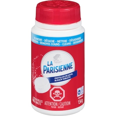 La Parisienne 40 Pastilles de Javel 40 ea, 0,10 $/1ch