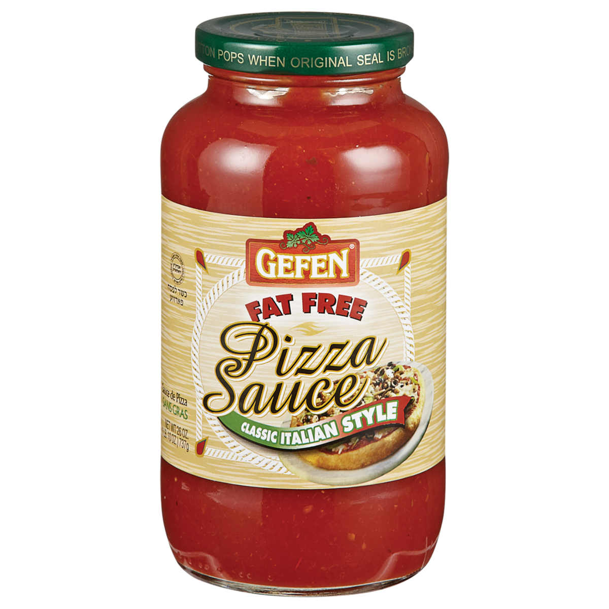 Gefen Kosher Fat Free Pizza Sauce 737 g, $0.81/100g