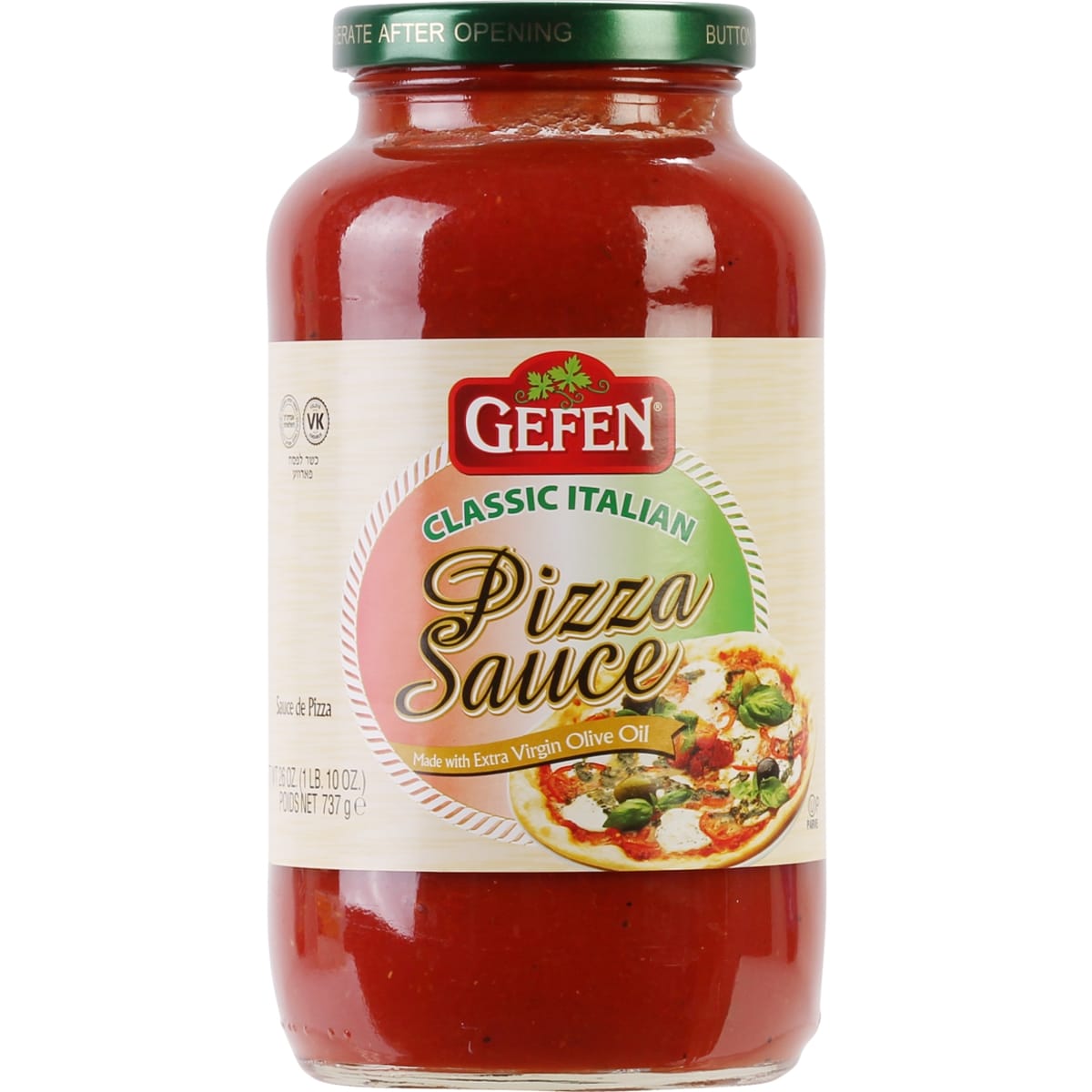 Gefen Pizza Sauce 737 g, $0.81/100g
