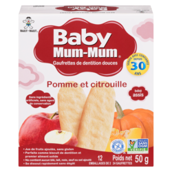 Hot Kid Mum-Mum pomme et citrouille 50 g, 5,98 $/100g