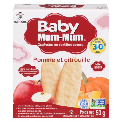 Hot Kid Mum-Mum pomme et citrouille 50 g, 5,98 $/100g