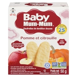 Hot Kid Mum-Mum pomme et citrouille 50 g, 5,98 $/100g