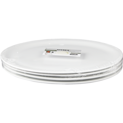 Vitrex Assiette ovale 4x4.0 ea, 8,25 $/1ch